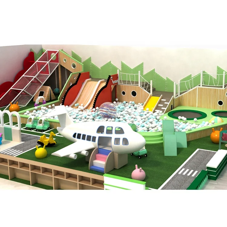 
Qilong Preschool Daycare Kids Playground Equipment 