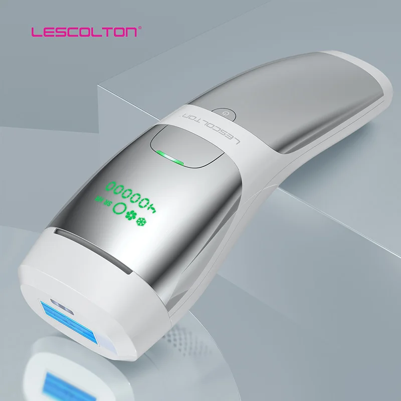 Lescolton Original Factory T021C Sapphire IPL Machine Cool Plainless For Men Women IPL Laser Hair Removal Device