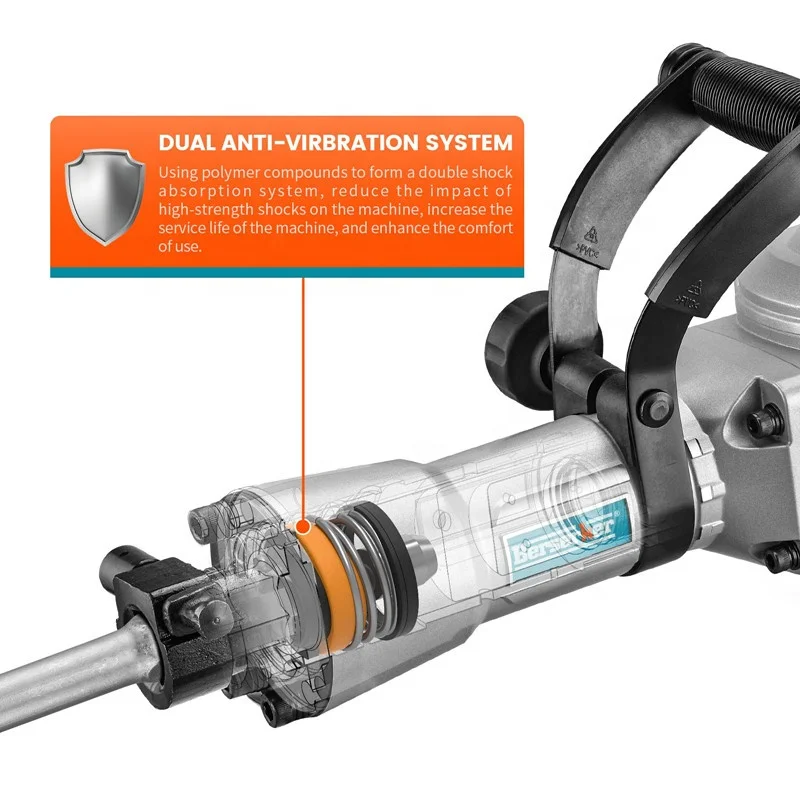 Berserker 1700W SDS Demolition Jack Hammer Corded Electric Heavy Duty Concrete Demolition Hammer