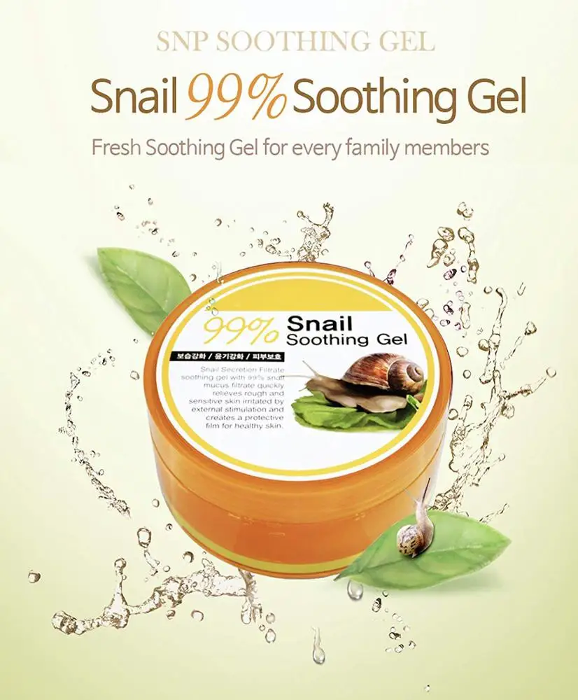 Private Label Skin Care Snail Soothing Gel