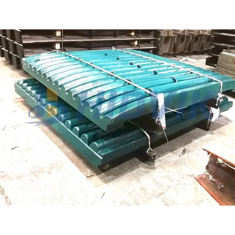 
mining machinery parts apply to JM1312 CJ613 JM1511 CJ615 JM1513 CJ815 QJ341 C10 C12 fixed and swing jaw plate 