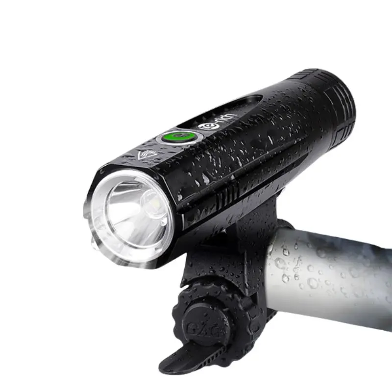 800LM Aluminum Alloy Type-C Rechargeable Cycling Equipment Mountain Bike Sensor Warning Accessories Bike Front Light