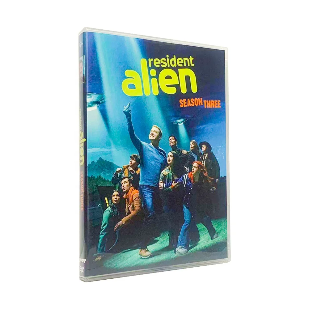 Factory Wholesale Hot Sale DVD Movies TV Series Boxset  collection  Resident Alien Season 3    2DVD