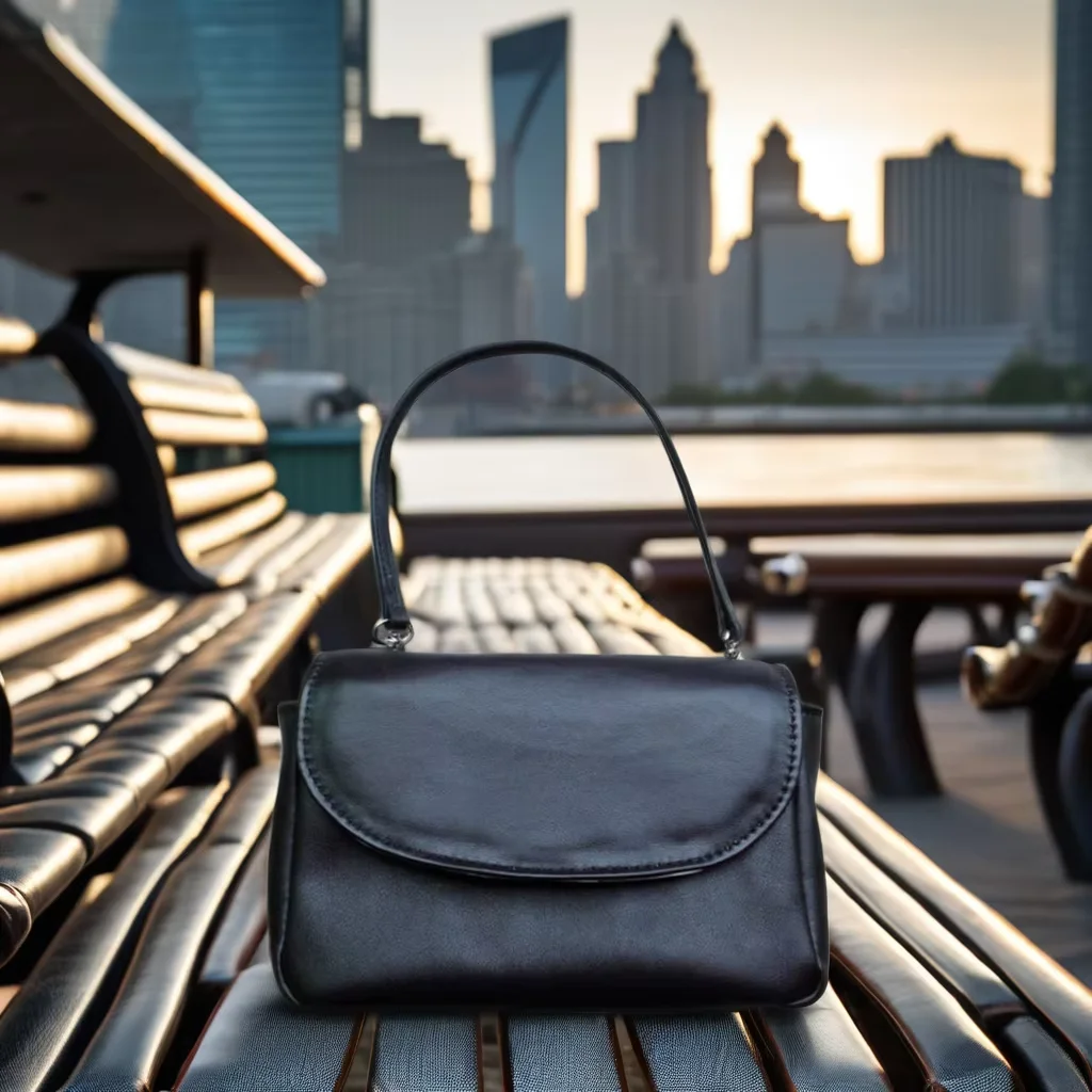 Custom New Design leather Handbag Customizable Promotional Backpack