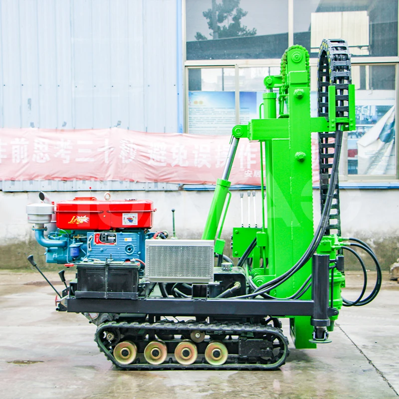 HUAYAO hydraulic photovoltaic micropile pile driver drill machine for rock