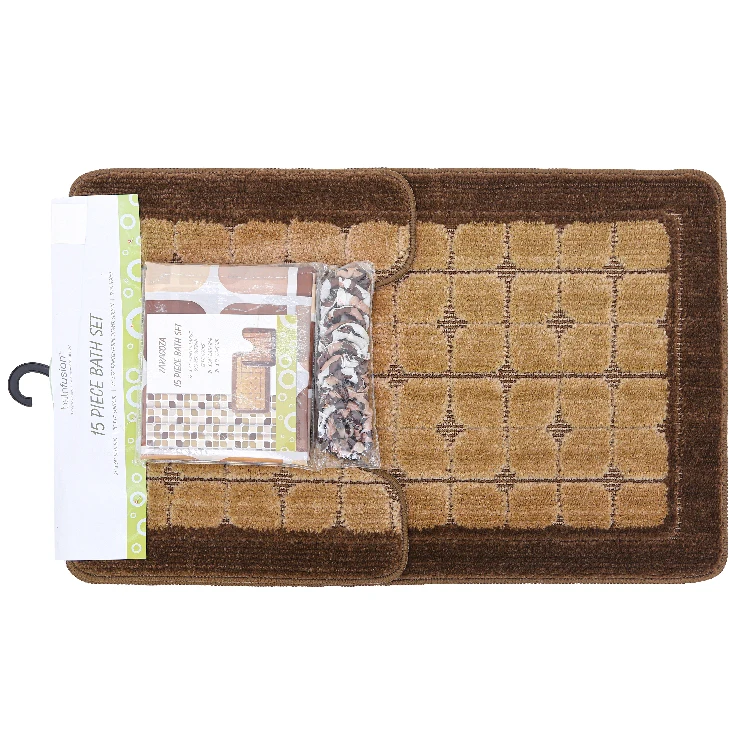 Hot product colorful custom size PP HS mats floor Non Slip Bath Mat for bathroom