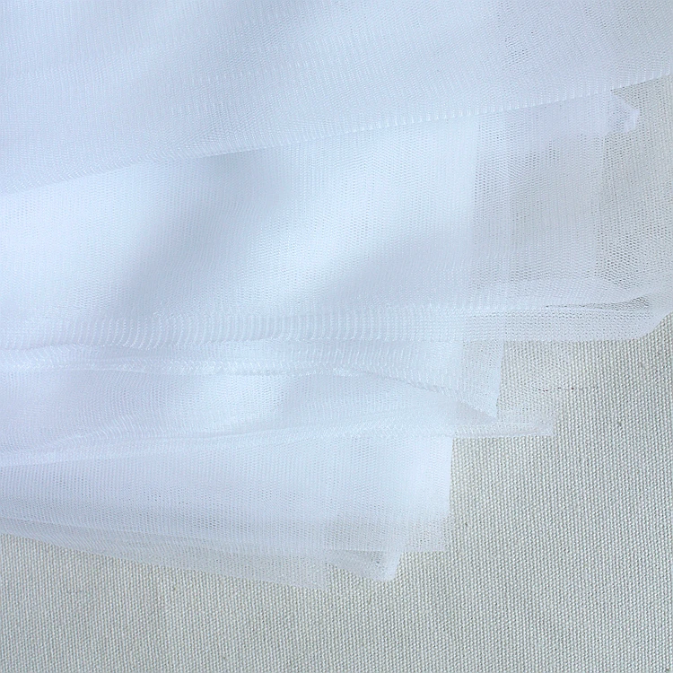 300cm Wide Encryption Transparent Soft Mesh Gauze for Wedding Dress Fabric and Bride Veil