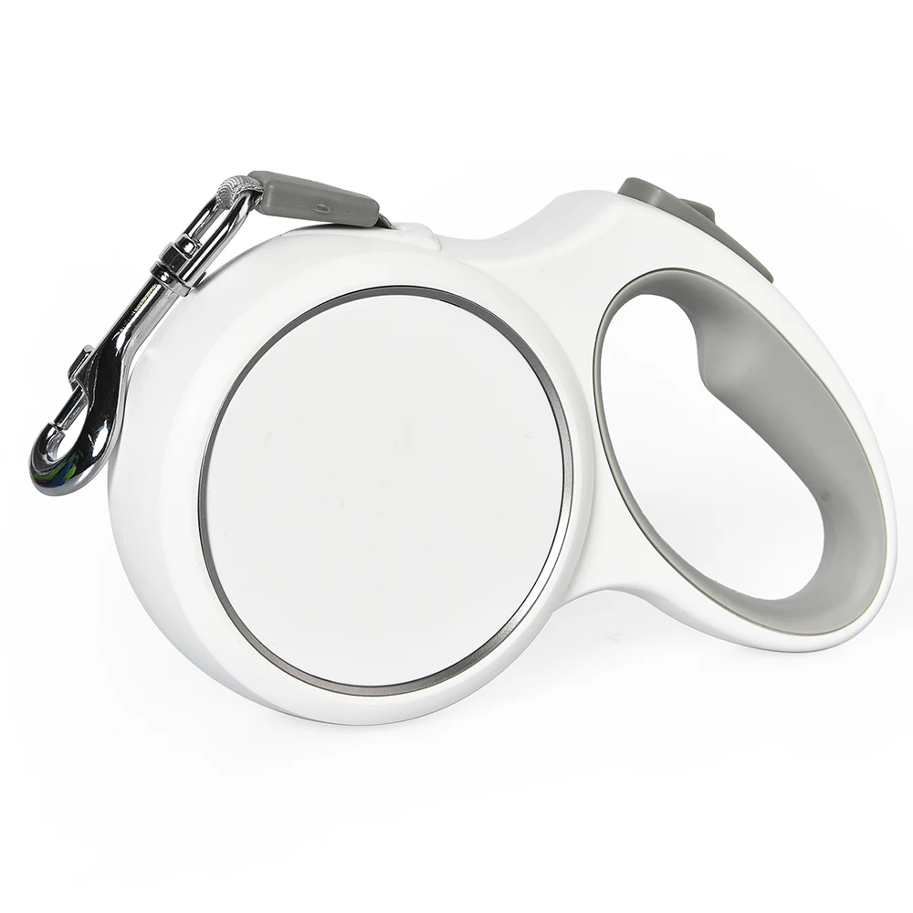 Сверхмощный поводок для собак с одной кнопкой и блокировкой, 360, Выдвижной Поводок для собак без спутывания