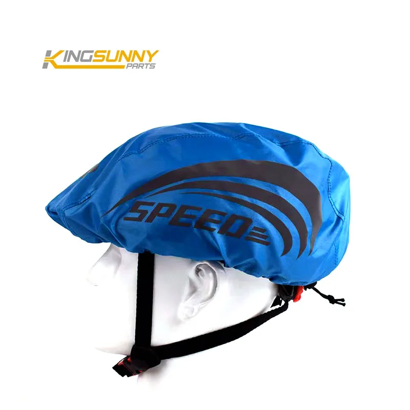 Cycling Bike Helmet Reflective Strip Rain Cover Bicycle Helmet Waterproof Cover High Visibility Scooter Helmet Rain Cover