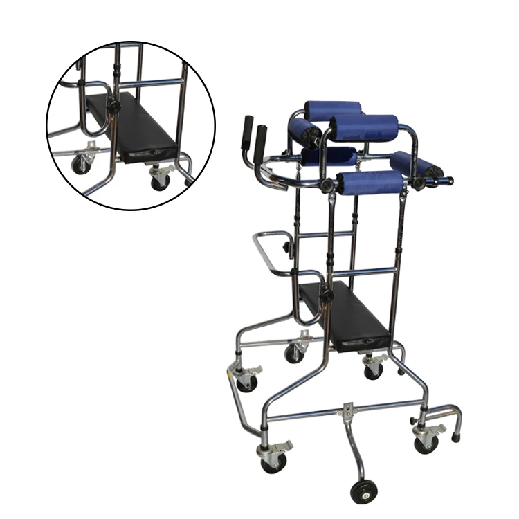 Lower limb auxiliary walking device for rehabilitation training