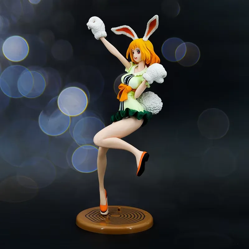 New product kawai anime figure one pieceS Mink family Carrot action figures cartoon model toys ONE PIECES