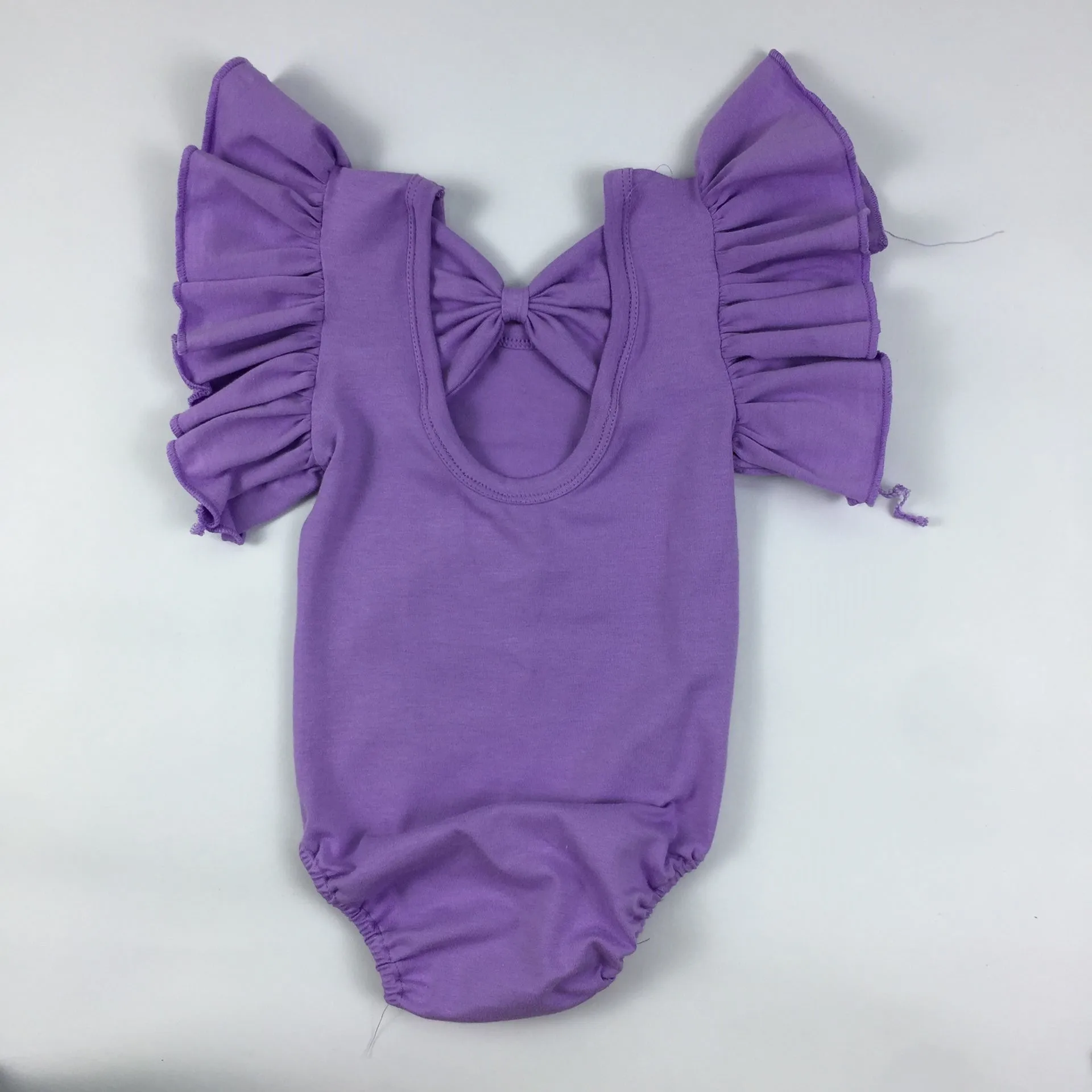 Новинка 2020, хлопковые трико для маленьких девочек, трико с бантом, детская одежда