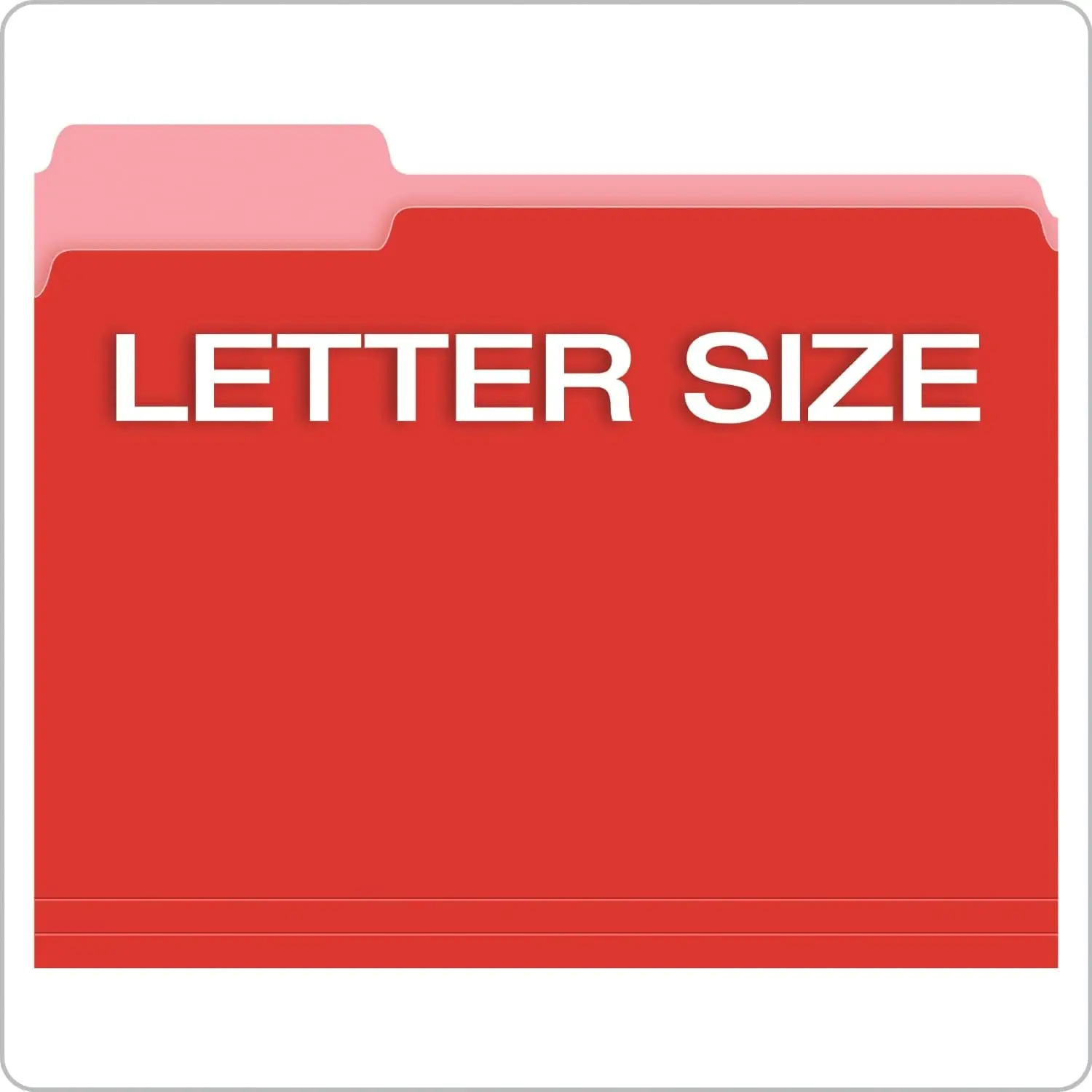 Executive File Folder Cardboard File Folders with Reinforced Tabs Assorted Colors Folders for Documents