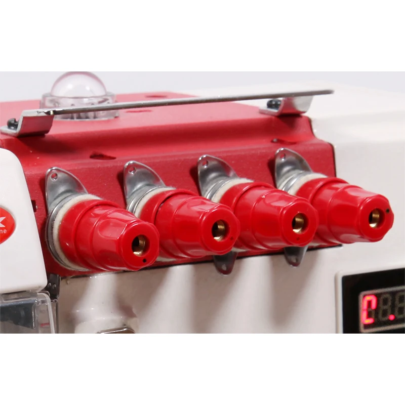 High Speed Garment Overlock Sewing Machine mini motor with direct drive