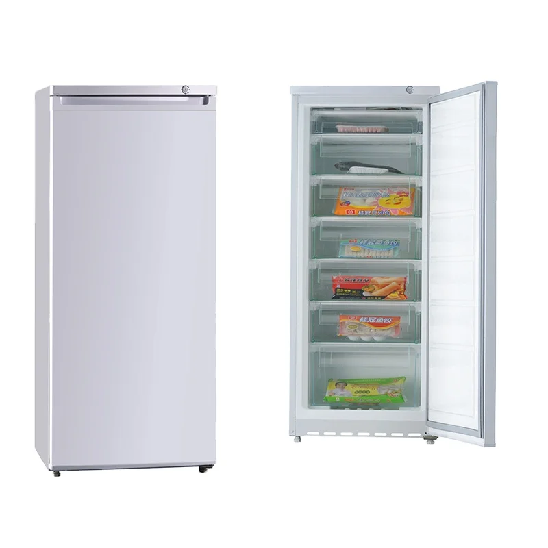 180L Single Door Compressor Cooling Freezer Deep Upright Freezer