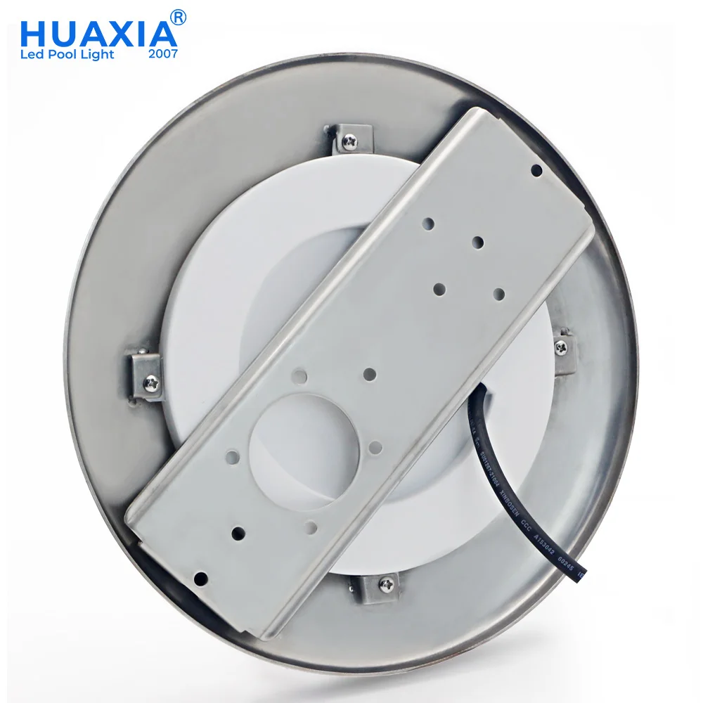 LED Pool Light IP68 Waterproof 316 Stainless Steel White Emitting Underwater Lamp Body 12V Input Voltage Swimming Pool Pond