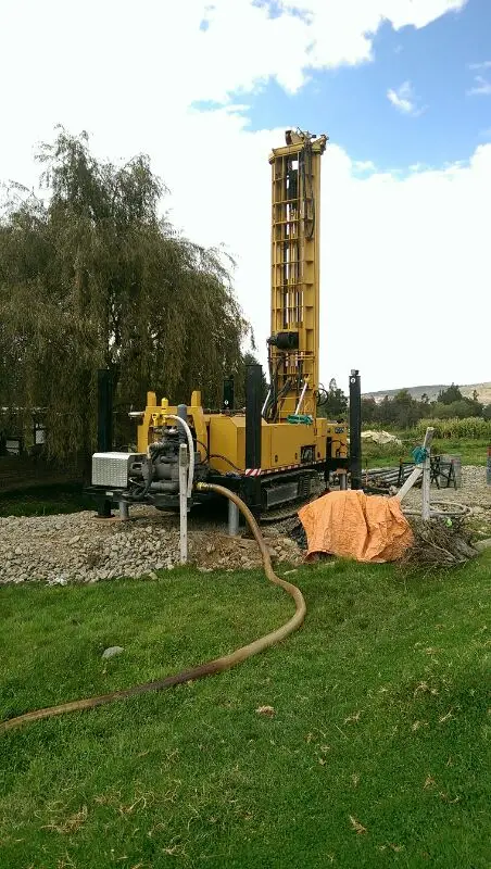 Глубокий гидравлический гусеничный DTH и Роторная Буровая Машина SL1100 для бурения скважин