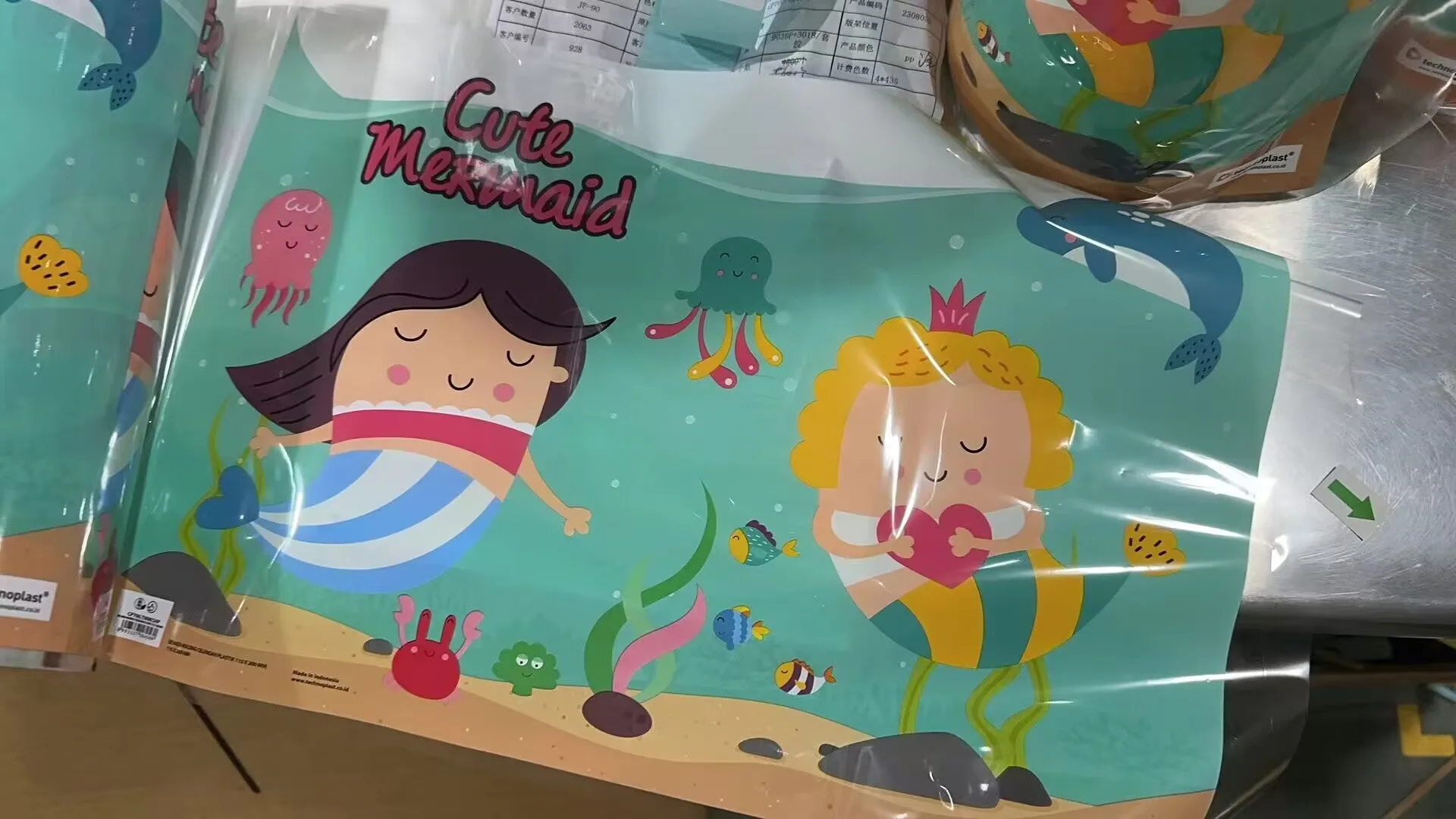 WholeSale 10 Colors Thermal Transfer Film and label Used For Lunch box Printing