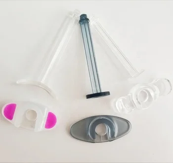 Plastic Rubber Backstop Syringe Plastic Plunger for 1ml  Syringe