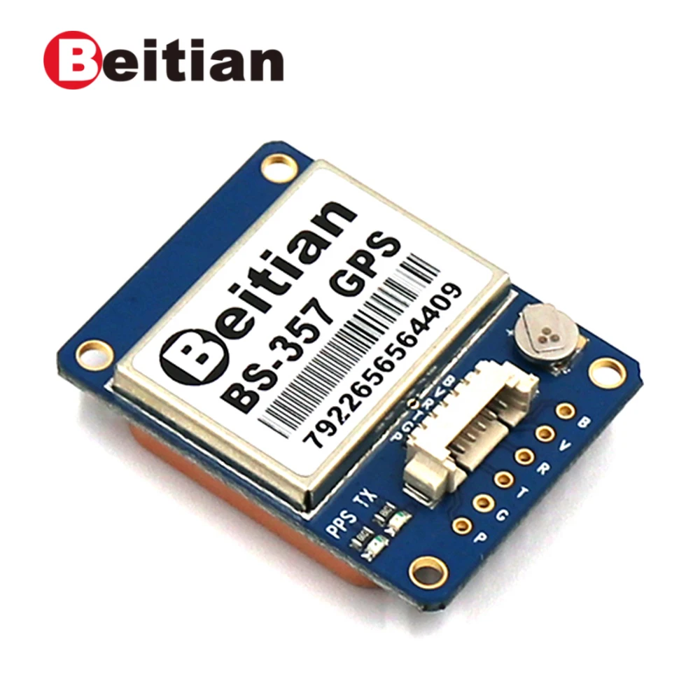 
Beitian GPS module NMEA-0183 9600 5V TTL level Build in 4M FLASH BS-357 