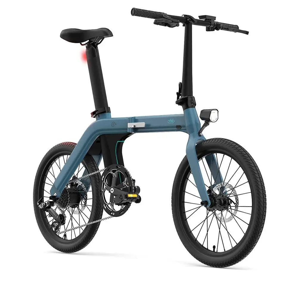 [Poland Stock] FIIDO D11 Folding Electric Moped Bicycle 20 Inches Tire 25km/h Max Speed Three Modes 11.6AH Lithium Battery
