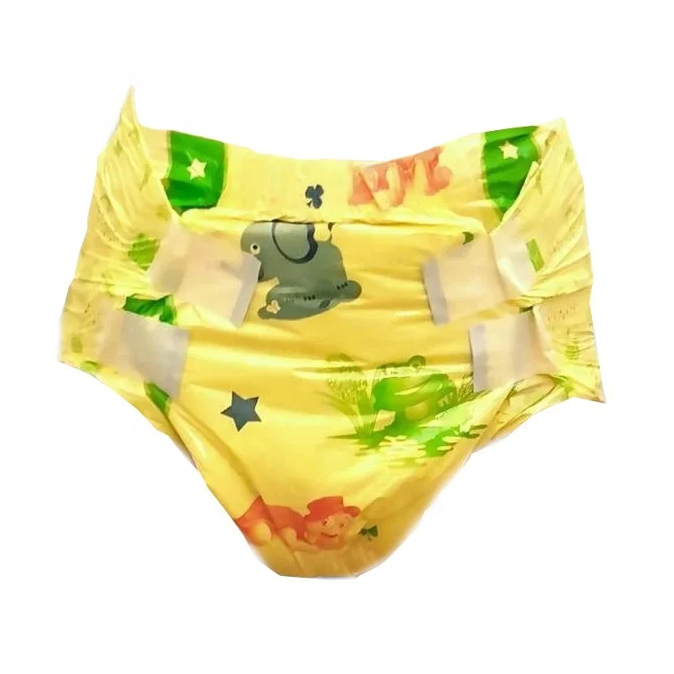 
abdl baby print adult diaper / cartoon adult baby diaper 