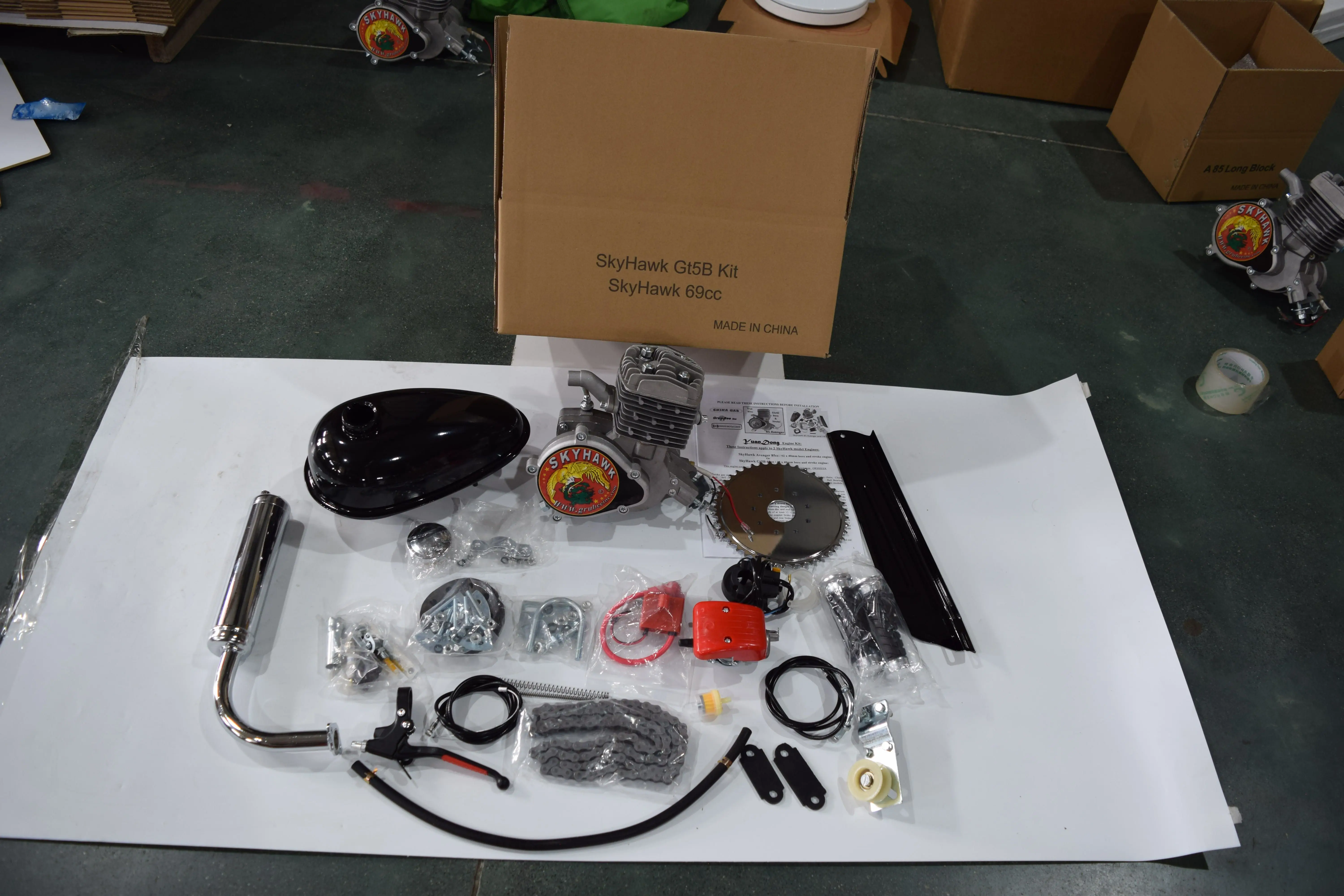 Premium 69CC High-Power 2 Stroke Bicycle Engine Factory Price