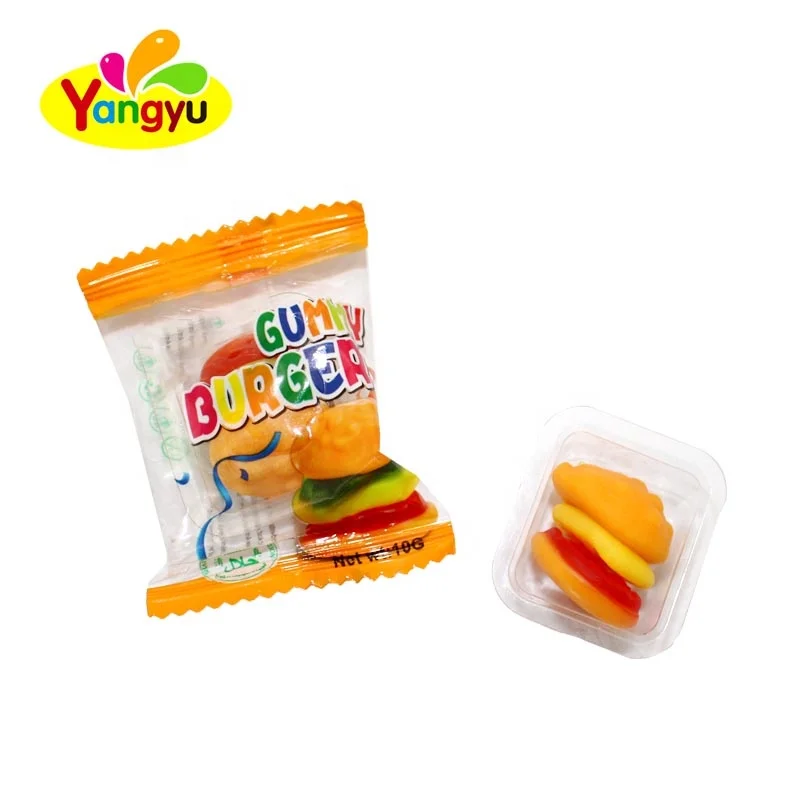 Gummy Burger soft candy rubber candy chewing candy