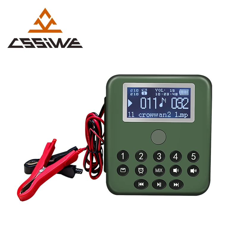 Customization Logo Waterproof Machine Hunting Bird Sound Callers Remote Control Mp3 Speaker Mix Voice   For Hunting Duck
