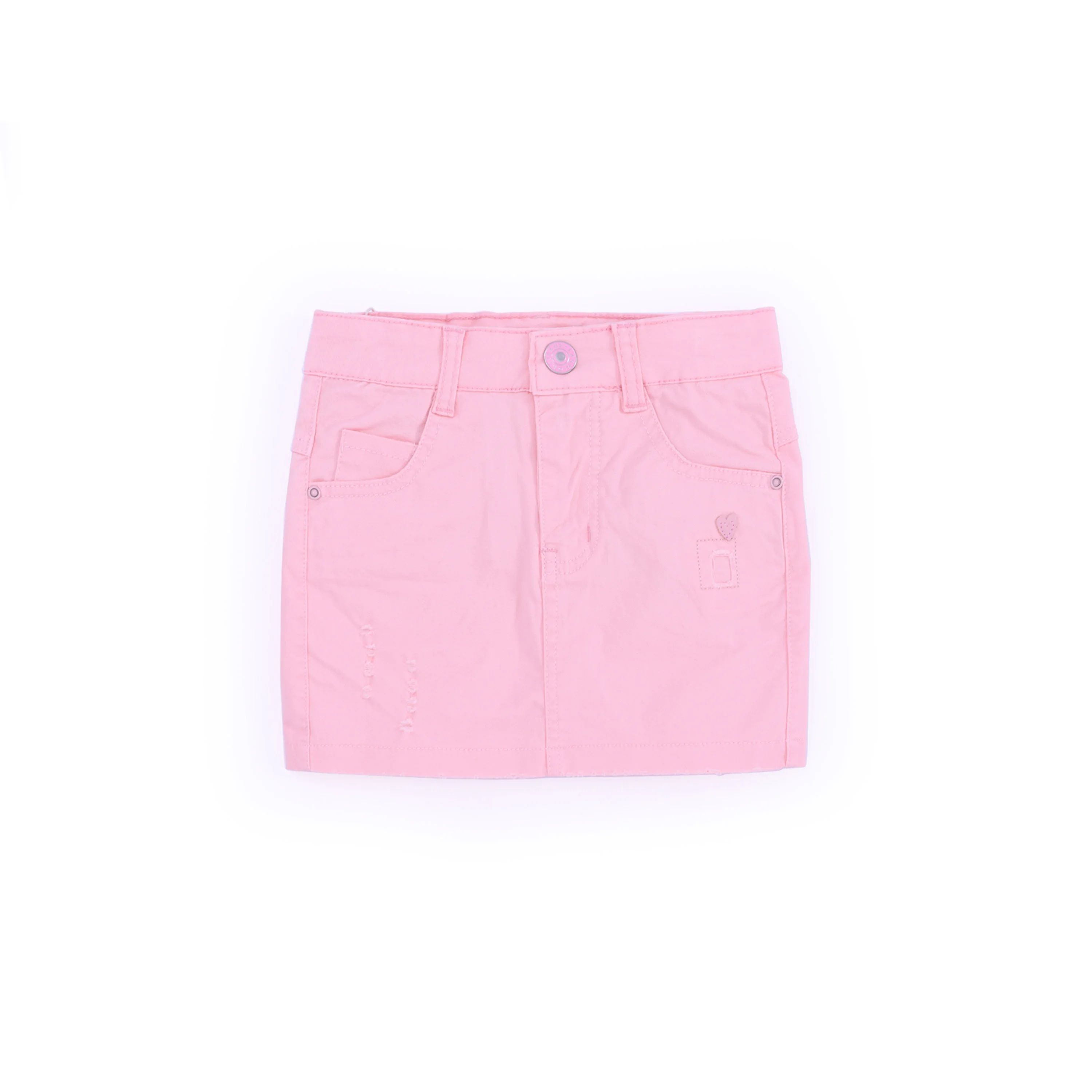 how cute kids apparel heart pattern patchwork short dress ripped hole skirt for toddler girls