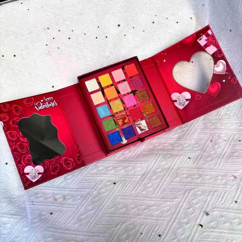 Wholesale High Pigments 9 colors eyeshadow pallet  Colorful Long Lasting Glitter eyeshadow