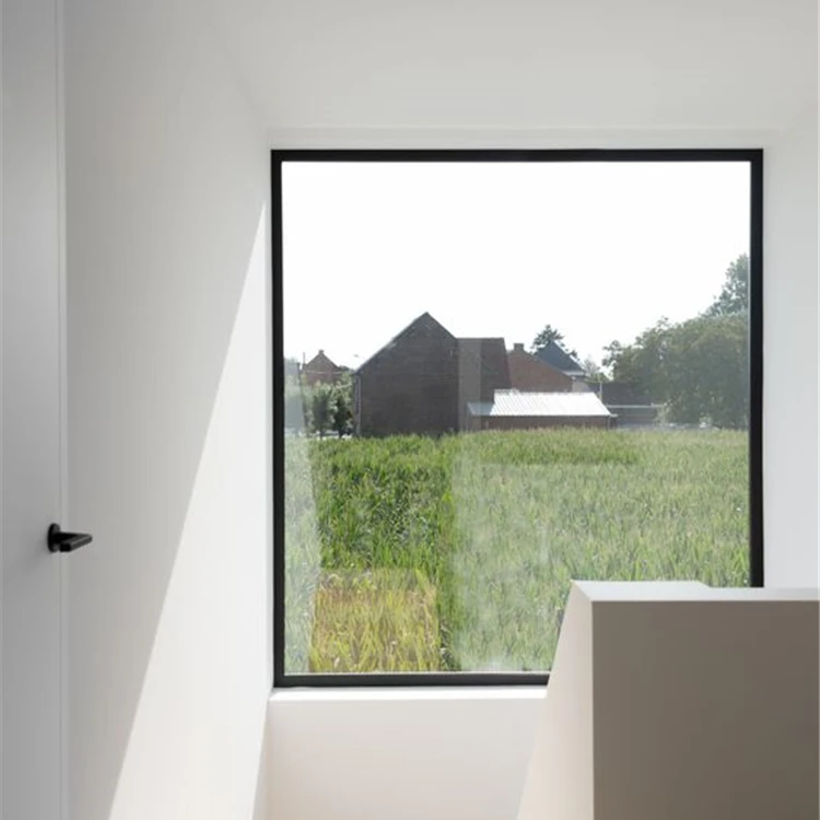 Aluminium fixed panes windows with low profile frames to maximize your view