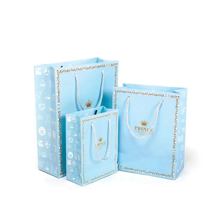 Recycled Eco-friendly Reusable Shopping Bags Paper bag With Your Logo