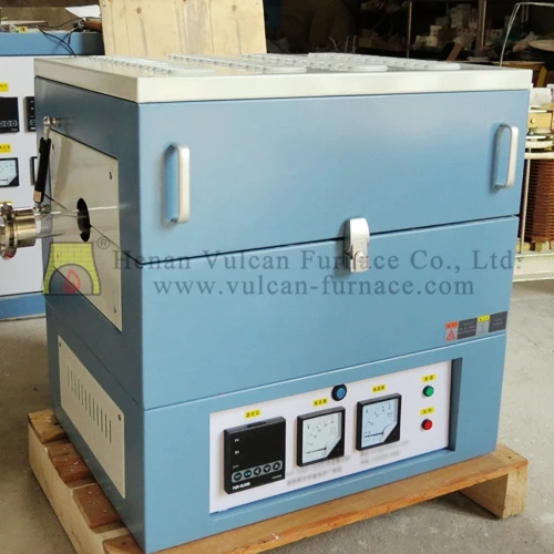Manufacturer Split typeOpen type tube furnace VF-12KQ Laboratory Single Heating Zone Lab Horizontal Vacuum Tube Furnace