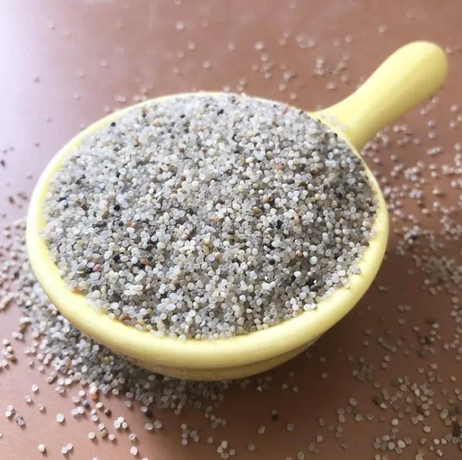 10-20 mesh round sand for sand pool of amusement park playground sand for sewage filter material