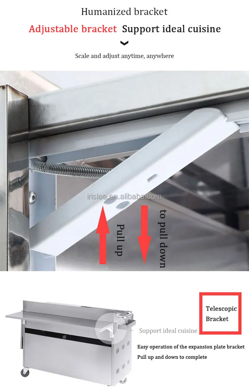 Mobile Camper Trailer Snack Food Truck Street Fast Catering Vending Cart Hot Dog Van With Ce Certification