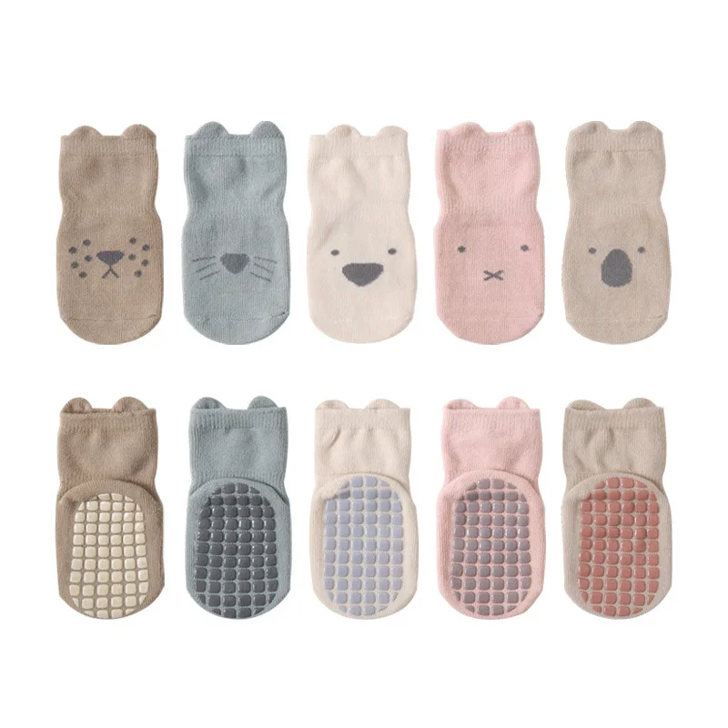 Baby floor socks 2022 autumn non-slip children baby socks cotton toddler baby anti-slip ankle socks