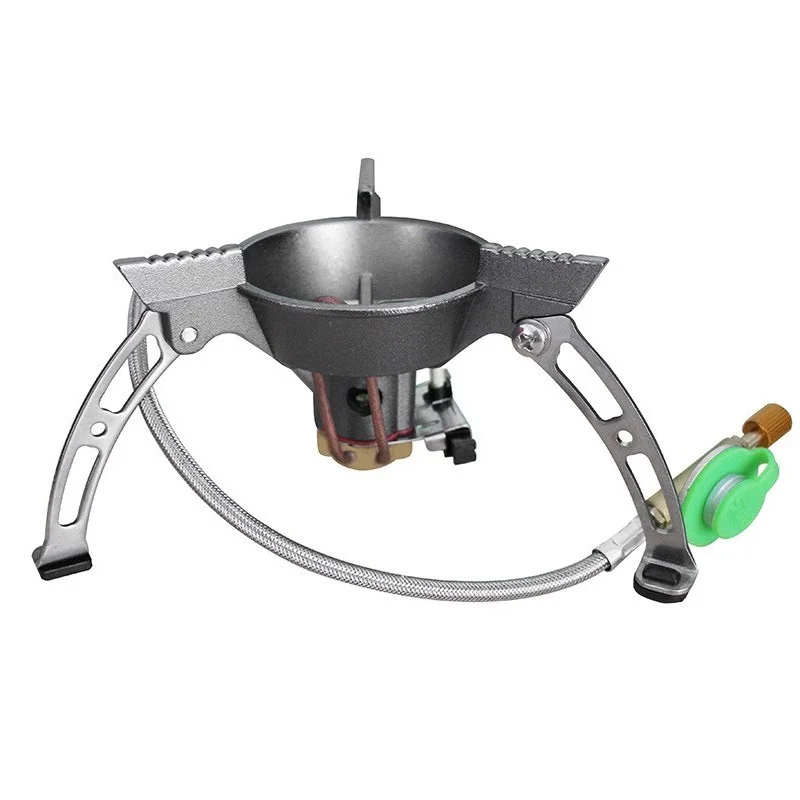 Best Sellers Electronic Ignition System 3240w Cyclone Furnaces Outdoor Camping Windproof Gas Stove