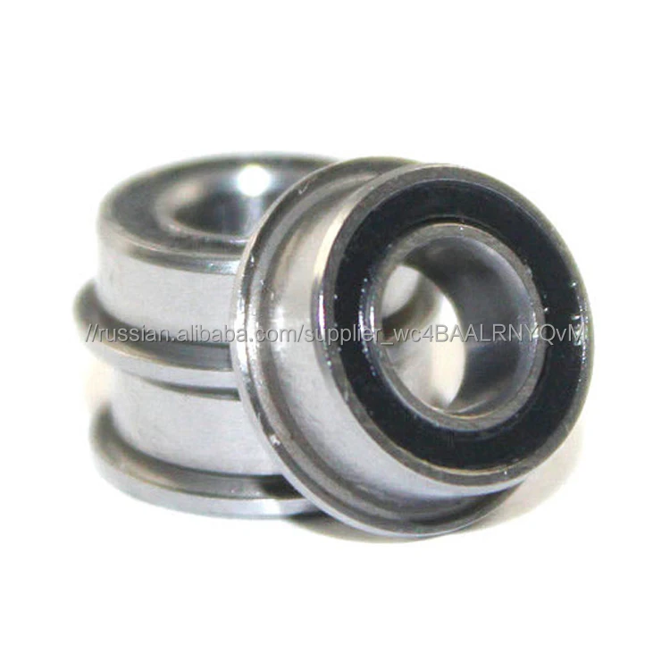 Hot Selling SF604 2RS Small Stainless Steel Flanged Ball Bearings 4X12x4mm