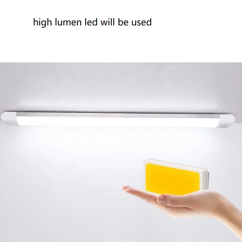 Ip65 Wide Angle Led Ceiling Led Batten Light 4ft