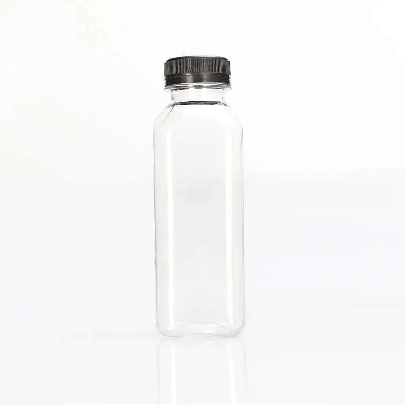 Plastic 100 Ml Small Transparent Pet Bottle For Packaging Ror Juice