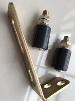 Gate hardware gate fitting sliding gate bolt upper nylon roller guide