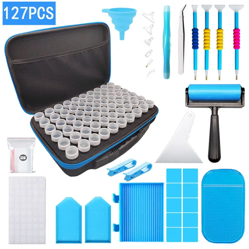 5D Box Diy Embroidery Tools Beads Storage Container Diamond Painting Accessories