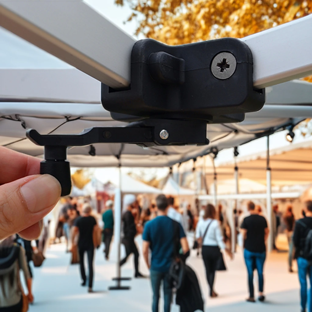 3x6M Hexagon Folding Tent 40MM Aluminum Tube Frame Pop-Up Canopy Marquee for Trade Shows and Events for Parties Awning Use