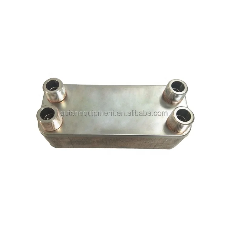 Plate chiller/Used for cooling down wort/Heat exchanger/Home brewing accessory