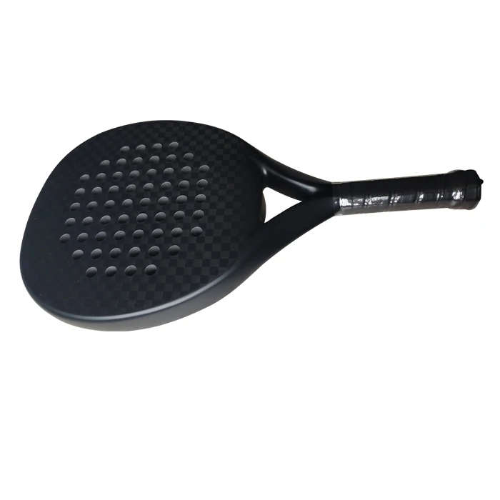 OEM Factory Carbon Padel Racket diamond Model Graphite Beach Tennis with 3K/12K/18K Whole Sale classic Shape Racquet China