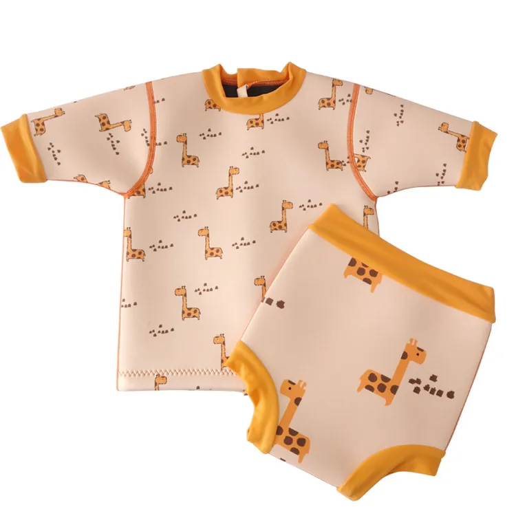 Fashion 2mm neoprene baby swim nappy baby swim wetsuit