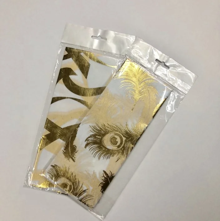 
17gsm-23gsm Gold/Sliver Tissue Paper 