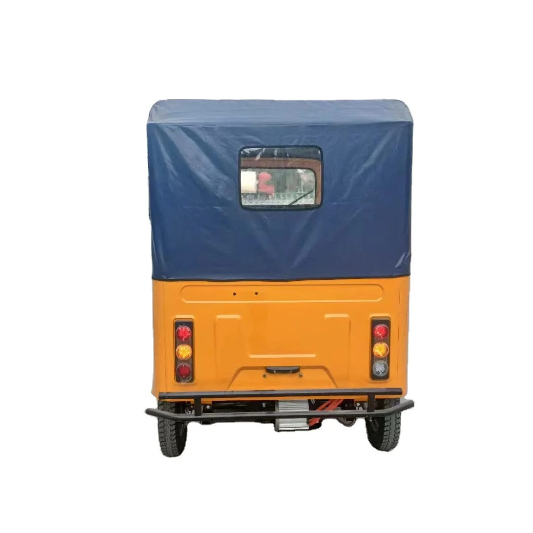 Popular TUKTUK 1500W electric tricycle with canopy and multi-seat tourist sightseeing vehicle passenger electric tricycle