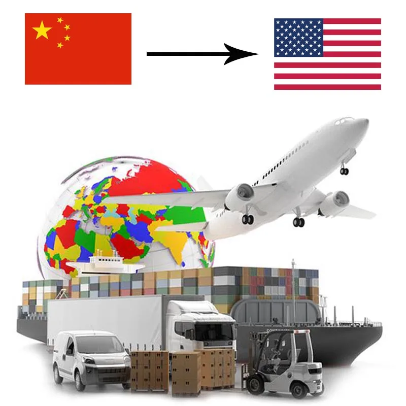 Shenzhen Shopify услуги по доставке от двери до доставка воздуху из Китая в США Европу AU CA UK